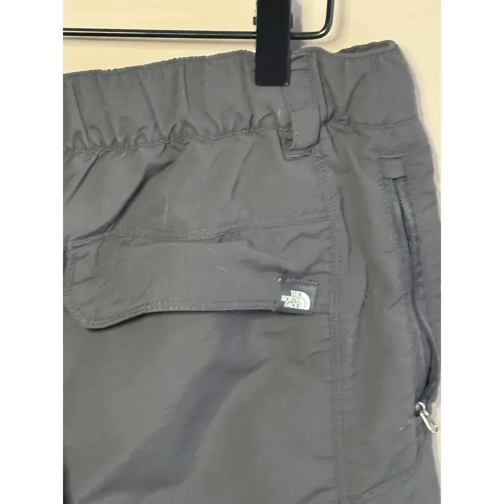 The North Face Mens Gray Convertible Hiking Pants / Shorts Outdoor Hiking XL